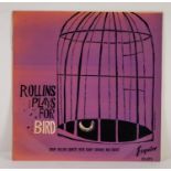 JAZZ, VINYL RECORDS-R IS FOR SONNY ROLLINS QUARTET- ROLLINS PLAYS FOR BIRD, with Kenny Dorham, Max