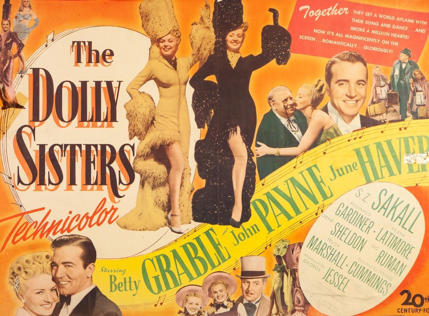 THREE BETTY GRABLE FILM POSTERS 'Meet me after the Show'; 'The Beautiful Blond from Bashful Bend'