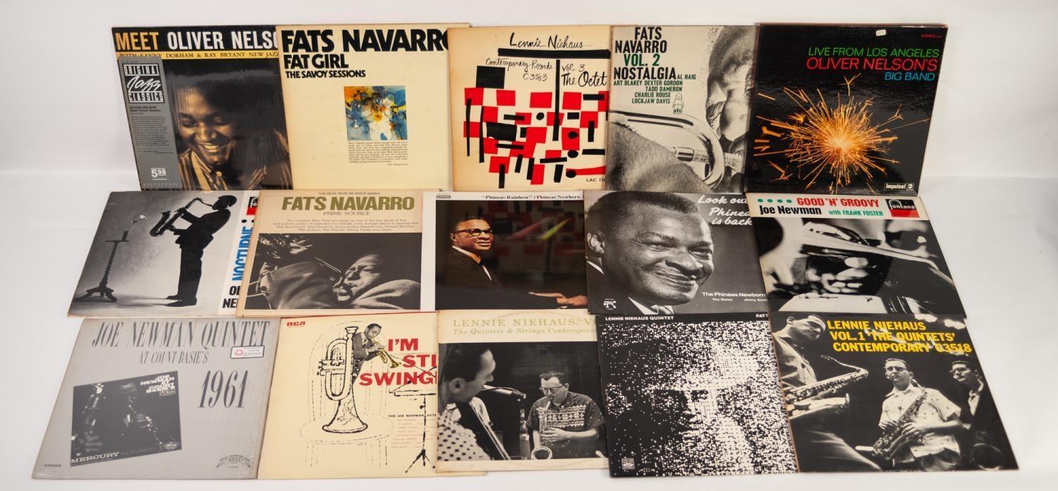 JAZZ, VINYL RECORDS-N IS FOR OLIVER NELSON-MEET OLIVER NELSON, New Jazz (OJC 227). Fats Navarro- Fat