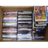 OVER 200 DVDs AND CDs, MAINLY CLASSIC FILMS including Betty Grable films (circa 50% of DVDs are