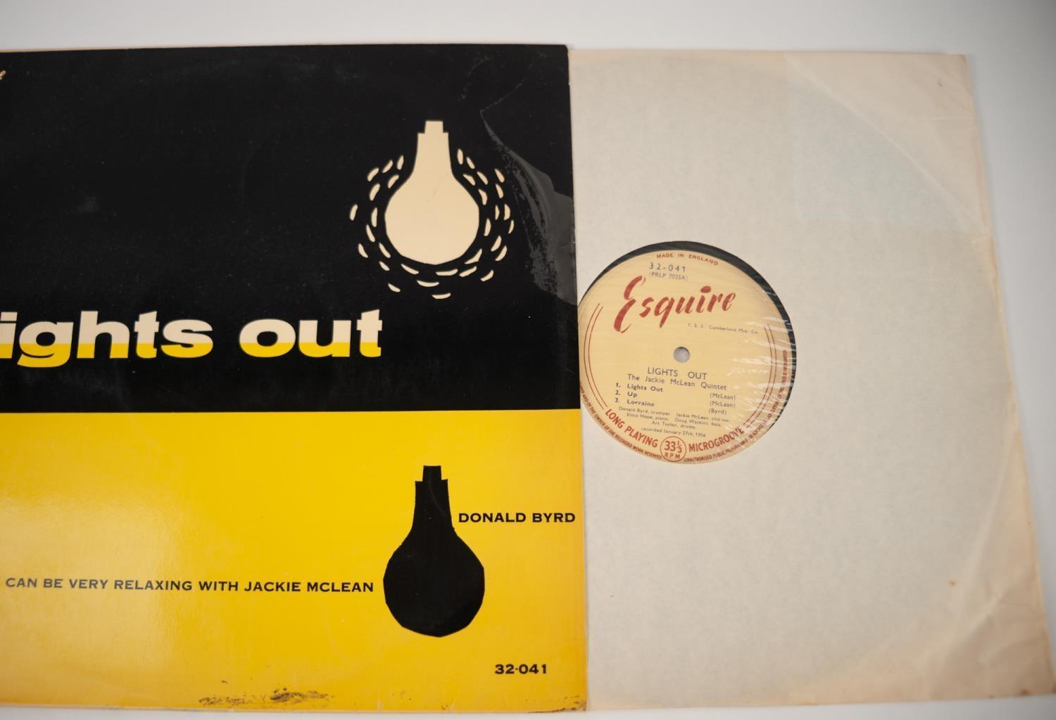 JAZZ, VINYL RECORDS- B IS FOR DONALD BYRD/JACKIE MCLEAN QUINTET-LIGHTS OUT, Esquire (32-041) UK - Image 5 of 6