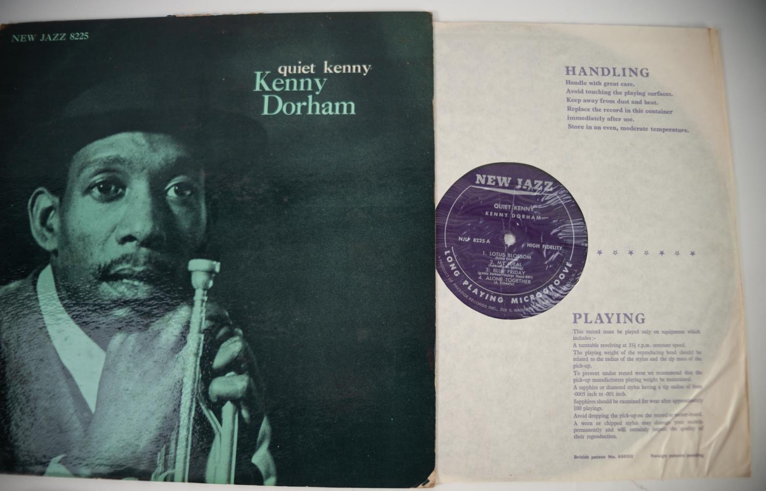 JAZZ, VINYL RECORDS- D IS FOR KENNY DORHAM-QUIET KENNY, NEW JAZZ (NJLP 8225). Original US pressing - Image 3 of 7