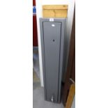A 'JAYCAB' FIRE-ARM SECURITY CABINET, WITH DOUBLE LOCK (TWO SETS OF KEYS ALSO)