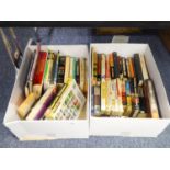 TWO BOXES OF VARIOUS BOOKS