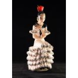 HELEN KONIG SCAVINI FOR LENCI (TURIN) "ANGELITA ALLA CORRIDA" Flamenco dancer, script marked in