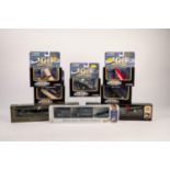 THREE LLEDO MINT AND BOXED MILITARY RELATED THREE VEHICLE SETS vis British Army, Home Front and