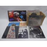 RECORDS, VINYL - A SMALL SELECTION OF BEATLES, RELATED SOLO ALBUMS, covering all members, to