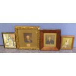 FOUR BAXTER AND LE BLOND PRINTS, repectively 'The Late Duke of Wellington', young Queen Victoria,