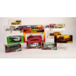 SIX MINT AND BOXED SOLIDO DIE CAST VINTAGE VEHICLES each in hard plastic boxes, SIX SIMILAR MODELS