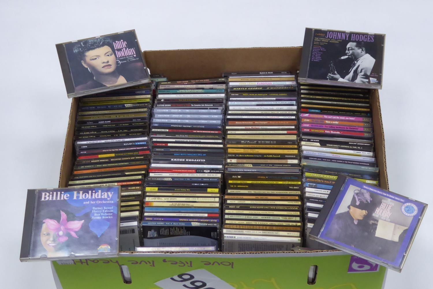 Approximately 120 Jazz cds, a quality selection of recordings covering a mixture of jazz genre,