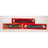 THREE HORNBY RAILWAYS BOXED 00 GAUGE DIESEL LOCOMOTIVE viz BR class 37 Railfreight BR Class 47