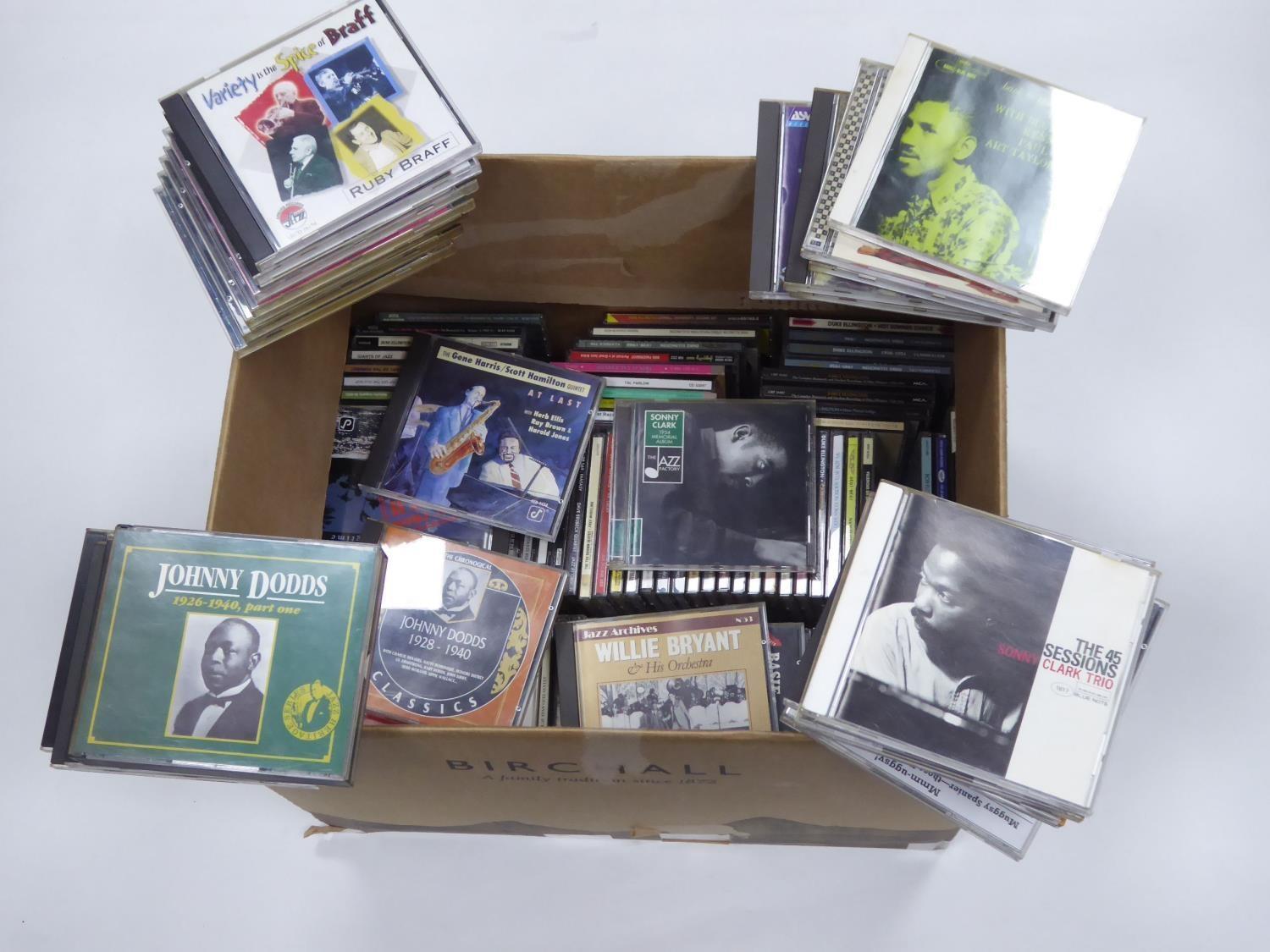 Approximately 120 Jazz cds, a quality selection of recordings covering a mixture of jazz genre,