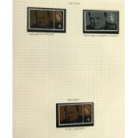 COMPREHENSIVE COLLECTION OF QEII DEFINITIVES AND COMMEMORATIVES, 1958 Crown watermark issues well-