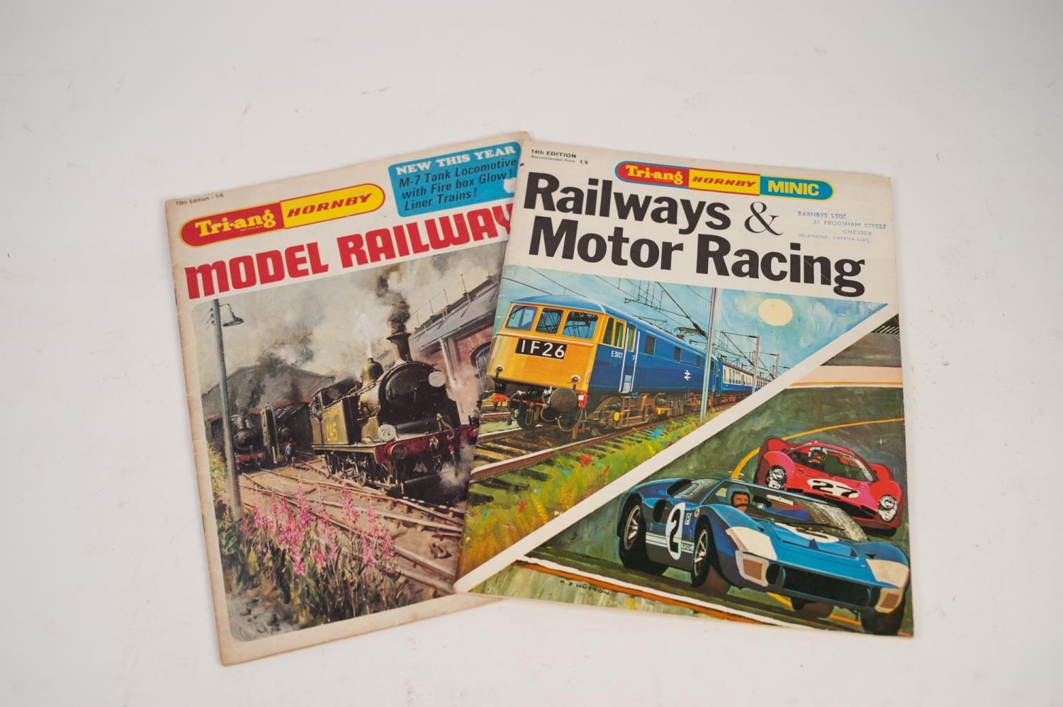TRIANG HORNBY MODEL RAILWAYS BROCHURE 13th EDITION 1967 and the 14th EDITION 1968 for Triang, Hornby