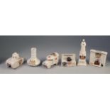 SELECTION OF EARLY 20th CENTURY CRESTED CHINA WARES SOME RELATING TO THE GREAT WAR ERA, to include