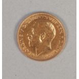 GEORGE V 1914 HALF SOVEREIGN