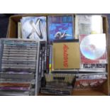 CDs A good selection of approximately 150 album and singles, covering a wide range of music genre