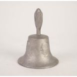 CAST ALUMINIUM WORLD WAR II 'V' FOR VICTORY BELL cast from the aluminium of shot down German