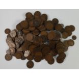 QUANTITY OF BRITISH PRE-DECIMAL COPPER PENNIES AND HALF PENNIES, mainly early 20th Century plus