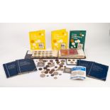 SELECTION OF PRE-DECIMAL COINAGE, contained in Don Hirschhom Ltd., and Sandle's folders, including