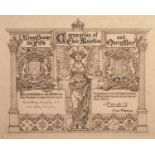a GEORGE V CORONATION PRINTED INVITATION to Sir William and Lady Priestley 11" (28) x 13 1/4" (33.5)