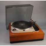 VINTAGE RECORD PLAYER THORENS, TD 124 turntable SERIAL NUMBER 53783, made in Switzerland, with SME