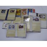 A FINE COLLECTION OF UNUSED PHQ cards assembled in five binders, plus two further Souvenir Books