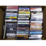 CASSETTES A good selection of approximately 150 album and singles, covering a wide range of music
