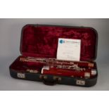 LOUIS CIRCA 1973's BASSOON SERIAL No 12108 with valuation by Barratts of Manchester Ltd dared 1981
