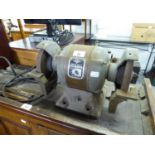 MILLERS FALLS HEAVY DUTY ELECTRIC BENCH GRINDER