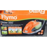 A FLYMO GLIDER 350 MOWER IN BOX