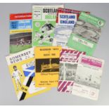 THREE SCOTLAND INTERNATIONAL PROGRAMMES, ENGLAND AT WEMBLEY 1971, NORTHERN IRELAND AT HAMPDEN PARK