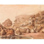 UNATTRIBUTED (MID NINETEENTH CENTURY) TEN WATERCOLOUR DRAWING BY THE SAME HAND Views in England