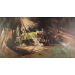 R. ALTHAM (TWENTIETH CENTURY) OIL PAINTING ON CANVAS