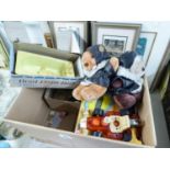 SUNDRY MAINLY MID TWENTIETH CENTURY CHILDREN'S TOYS, NCLUDING BOXED, DOLLS PLASTIC BATH, BOXED CORGI