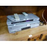 A BUSH DVD PLAYER AND A PACIFIC DVD PLAYER
