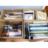 A QUANTITY OF BOOKS, VARIOUS AUTHORS AND SUBJECTS (4 BOXES)