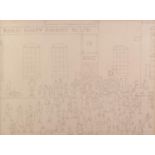L.S. LOWRY (1887-1976) SET OF FOUR LIMITED EDITION PRINTS OF PENCIL DRAWINGS ?Outside the Mill? ?
