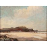 ALFRED ACKRILL (1907-1988) OIL ON BOARD Coastal view, Abersoch Signed 7? x 9 ½? (17.8cm x 24.1cm)