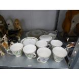 A COLCLOUGH 21 PIECE TEA SERVICE