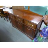 ROSSMORE MAHOGANY SIDEBOARD WITH THREE DRAWERS OVER THREE DOORS