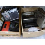 TWENTY TWO VARIOUS PORTABLE RADIOS TO INCLUDE; ROBERTS, BUSH, HITACHI AND A FERRANTI