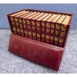 THACKERAY - THE COMPLETE WORKS NEW CENTURY EDITION Thomas Nelson 1900 12 of 14 volumes Limp