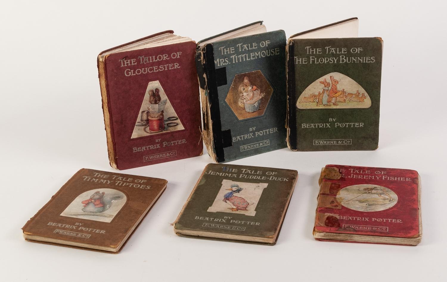 BEATRIX POTTER- A selection of titles to include, Tailor of Gloucester, Mr Tittlemouse, Flopsy - Image 2 of 2