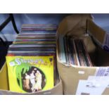 QUANTITY OF VINYL RECORDS, MIXED GENRE COLLECTION to include pop, easy listening, soul, Motown;