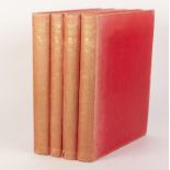 Archibald Thorburn- British Birds, pub Longmans, 4 vol, 1918. All volumes bound in original red