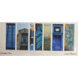 NEIL ROLAND SET OF THREE ARTIST SIGNED COLOUR PHOTOGRAPHIC PRINTS 'Liverpool Blue' 'Liverpool