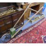 VINTAGE 'PLANET Jnr, No. 25' SEEDER, green and black painted and with oak handle