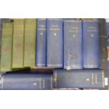 THE STRAND magazine, various bound volumes with multiple volumes per binding Vol xviii 1899 & xxvi