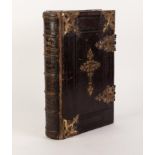 BOOK OF COMMON PRAYER Wm Pickering 1844. Fine red and black printing, elaborately bound in full calf